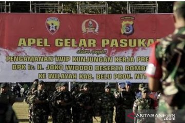 Ratusan personel disiapkan amankan kedatangan Jokowi di Labuan Bajo