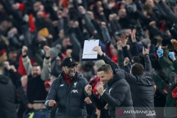 Hasil Liga Inggris: Liverpool unggul 16 poin dengan satu laga simpanan