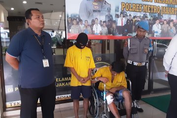 Polisi tembak pencuri bersenjata tajam di Jakarta Utara