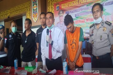 Polda Kalsel kejar terduga pemilik narkoba seberat 32,6 kg