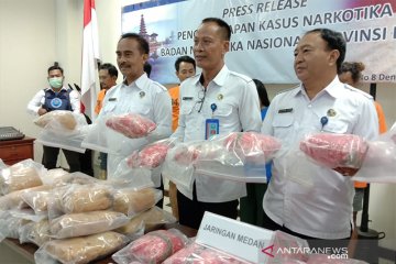 BNNP Bali menggagalkan peredaran 29 kg ganja jaringan Medan-Bali