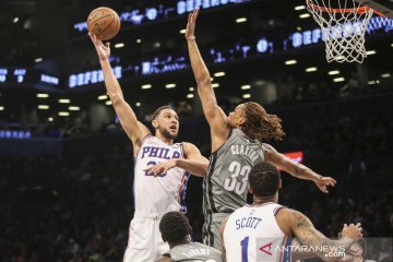 Triple-double Ben Simmons bawa 76ers kalahkan Nets