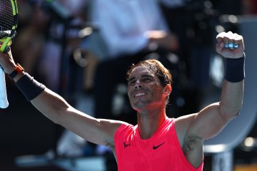 Nadal tak mau fokus ke koleksi Grand Slam Roger Federer