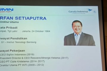 Irfan Setiaputra jadi "Pilot" baru untuk tuntaskan tantangan Garuda