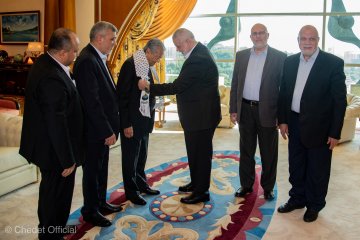 Mahathir menerima kunjungan pemimpin Hamas