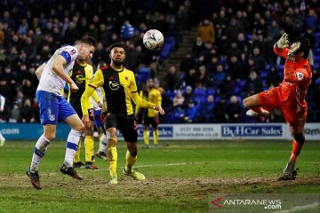 Watford dijungkalkan Tranmere dalam laga ulang putaran ketiga Piala FA