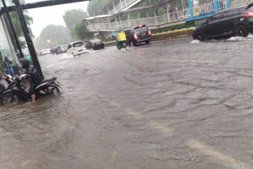 Ini titik genangan jalan raya di Jakarta versi Polda Metro Jaya