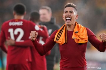 Liga Inggris: Liverpool menang di kandang Wolverhampton 2-1