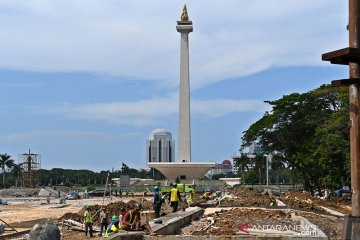 Kemarin, kelanjutan Revitalisasi Monas hingga DKI antisipasi Corona