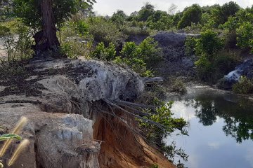 Ketika pasir ilegal mengalir ke bangunan pemerintahan