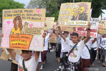 Demo tolak reklamasi Teluk Benoa