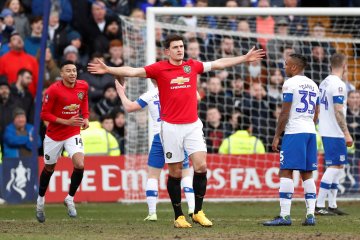 Maguire cetak gol saat MU gasak Tranmere 6-0 dalam Piala FA