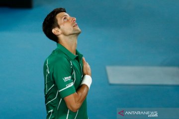 Djokovic selangkah juarai AO kedelapan setelah kalahkan Federer