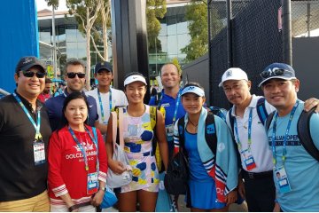 Priska Nugroho ke perempat final Australian Open Junior