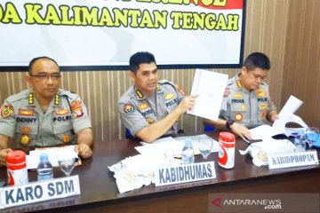 Sepuluh anggota Polri di Kalteng dipecat