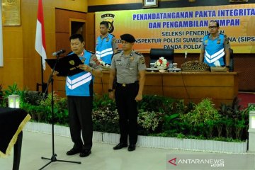 Wakapolda pimpin penandatanganan pakta integritas penerimaan SIPSS