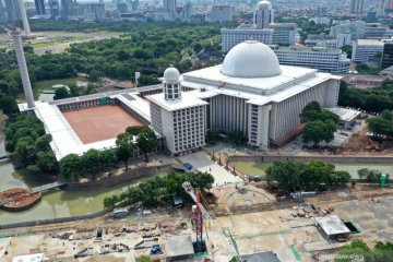 Perkembangan renovasi Masjid Istiqlal
