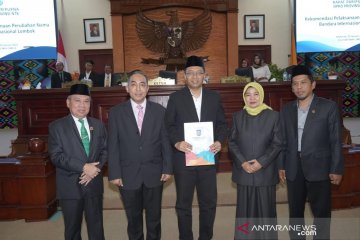 DPRD NTB resmi rekomendasikan perubahan BIL menjadi Bizam