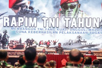 Rapat pimpinan TNI 2020