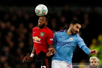 Carabao Cup: Meski kalahkan Manchester City, MU gagal lolos ke final