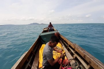 Sulitnya menangkap ikan saat musim angin utara