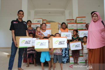 ACT salurkan ratusan paket sandang untuk korban banjir Donggala