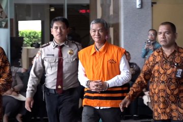 Komisioner KPU Wahyu Setiawan hadiri sidang etik DKPP