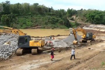 Pembangunan embung di Magetan mundur