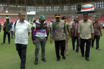 Menko PMK tinjau pembangunan venue PON Papua