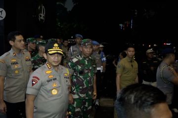 Polda Metro Jaya jaga keamanan perayaan tahun baru di Jakarta
