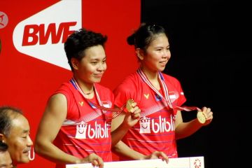 Sempat terpuruk, Greysia Polii/Apriyani Rahayu Juara Indonesia Masters 2020