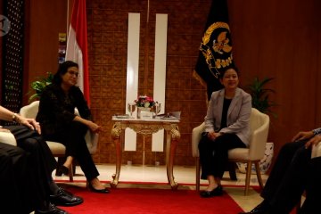 Temui Ketua DPR, Sri Mulyani bahas mekanisme Omnibus Law