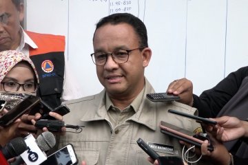 Kabar baik, Anies sebut banjir Jakarta mulai surut