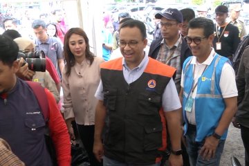 Anies bantah anggaran penanggulangan banjir dipotong