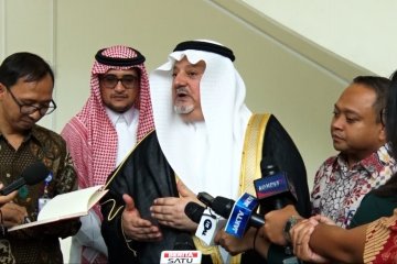 Terima Dubes Saudi, Wapres Ma'ruf bahas mendalam soal ibu kota baru