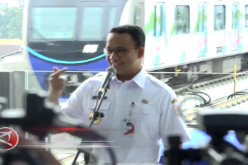 Anies resmikan fasilitas integrasi TransJakarta-MRT