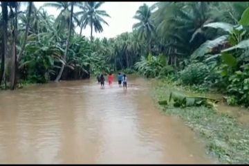 Banjir melanda Morotai akses transportasi darat terputus