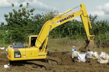 Tanggul Sungai Tuntang Demak berfungsi kembali