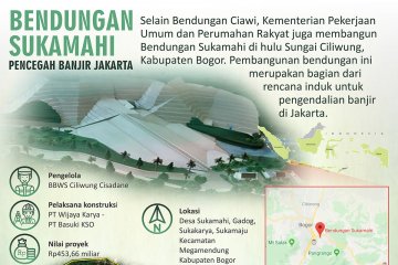 Bendungan Sukamahi pencegah banjir Jakarta