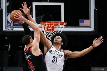 NBA:  Brooklyn Nets kalahkan Chicago Bulls 133 - 118