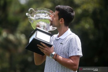 Media sosial bereaksi pada kemenangan Djokovic di Australia Open 2020