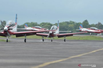 Jupiter AerobaticTeam singgah di Palembang