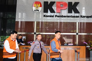 Pemeriksaan dugaan suap proyek di Kabupaten Lampung Utara