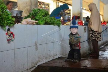 Atraksi topeng monyet