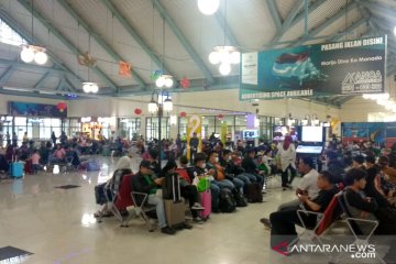 Cuaca buruk pengaruhi penerbangan di Bandara Sam Ratulangi