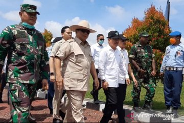 Menhan Prabowo kunjungi Natuna
