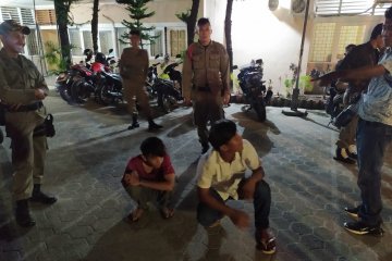 Satpol PP Kota Padang amankan tiga remaja mabuk