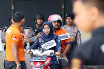 Rekonstruksi kasus pembunuhan dan pembakaran