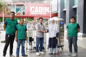 FTI UMI berikan bantuan penyaring air siap minum kepada ACT Sulsel