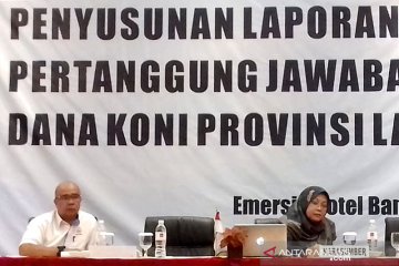 KONI Lampung gelar bimtek laporan keuangan